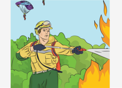 Конкурс буклетов посвященных лесным пожарным и их помощникам (0+)
