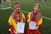Дарья Мингалимова и Диана Никифорова, студентки колледжа Центра искусств для одаренных детей Севера г. Ханты-Мансийск