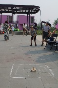 Подвижная игра «Городки» 