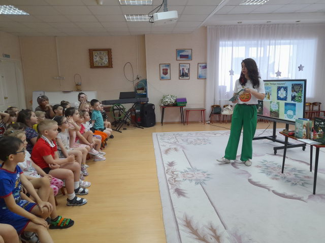 Встреча с детским писателем Евгенией Русиновой