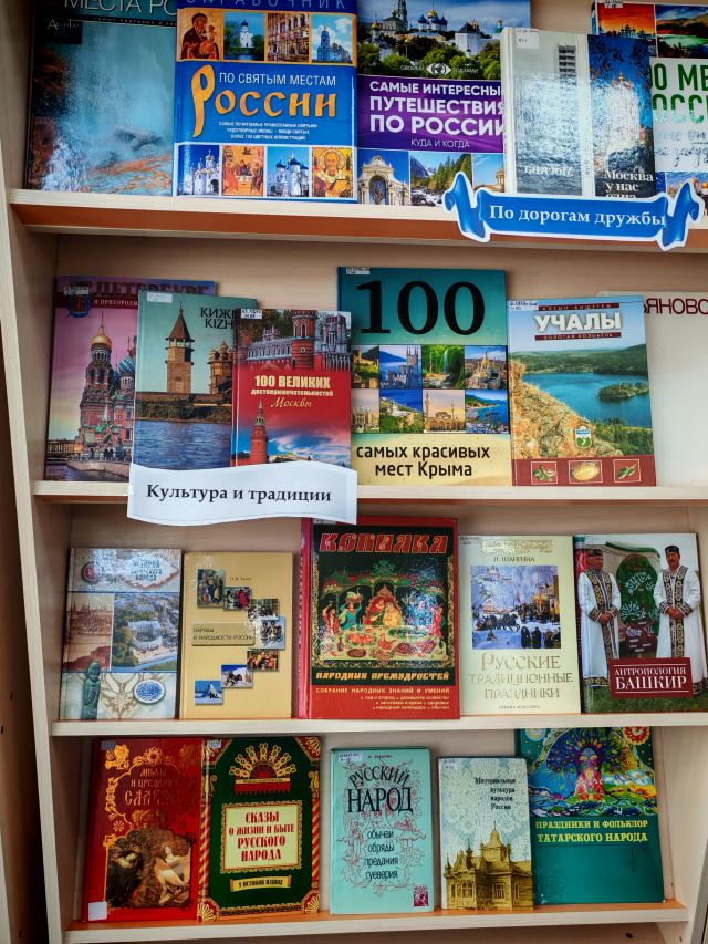 Книжная выставка «В единстве народа – сила России»