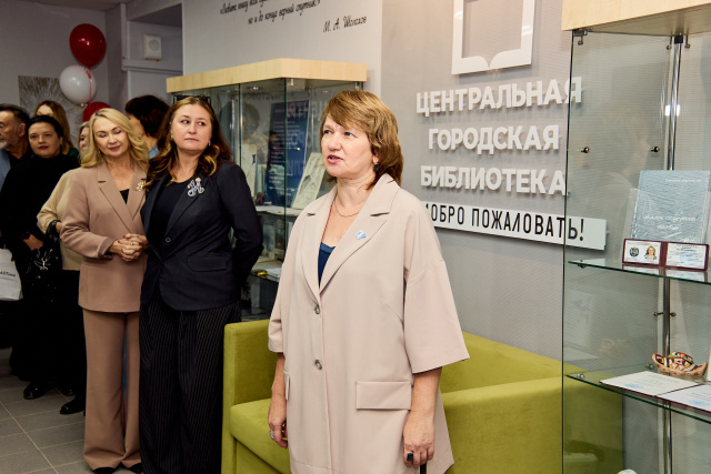 В Мегионе открылась новая Модельная библиотека