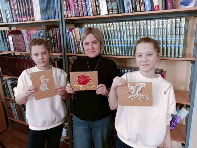 Весенние мотивы Пейп-Арта