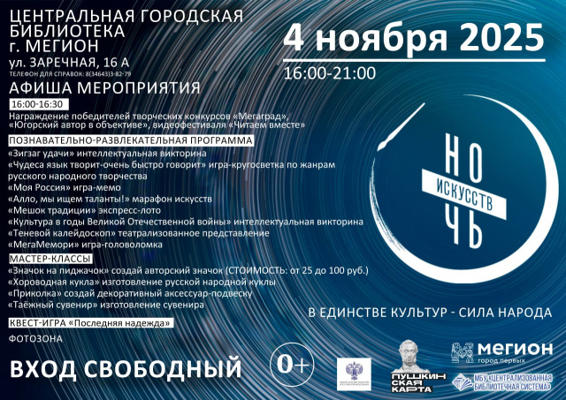 Ночь искусств ЦГБ