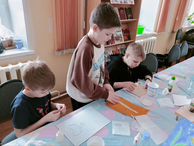 Весенние мотивы Пейп-Арта