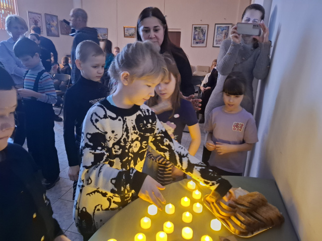 Всероссийской акции памяти «Блокадный хлеб»